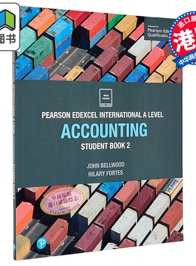 Pearson Edexcel International Alevel 培生爱德思 Alevel 考试 Accounting Student Book 2 会计学生用书 英文原版