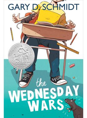 星期三的战争 英文原版 The Wednesday Wars 儿童文学 纽伯瑞银奖小说 6-12岁