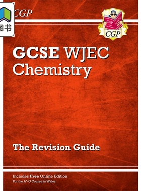CGP New WJEC GCSE Chemistry Revision Guide with Online Edition 新 WJEC GCSE 化学修订指南 带在线版 大音