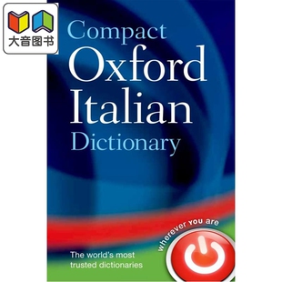 预售 精简版 牛津意大利语词典 意英词典 Compact Oxford Italian Dictionary 超过9万个单词和短语 12万条翻译 大音