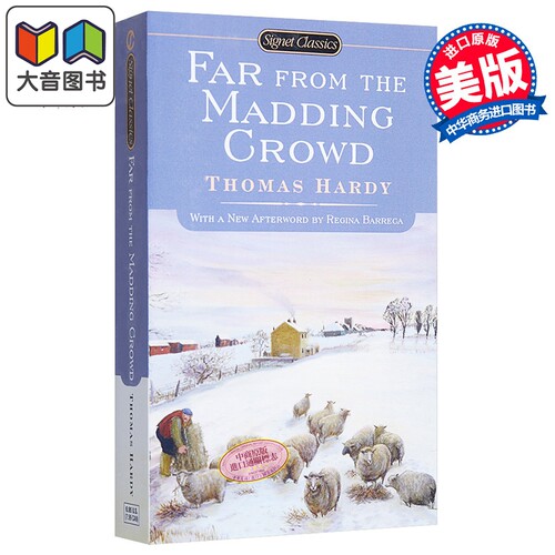 远离尘嚣 英文原版小说英文版 Far From the Madding Crowd 大音