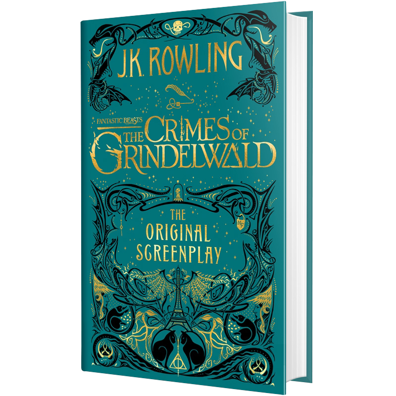 神奇动物在哪里2 电影剧本书 精装 格林德沃之罪 英文原版 Fantastic Beasts 2 The Crimes of Grindelwald JK罗琳 哈利波特