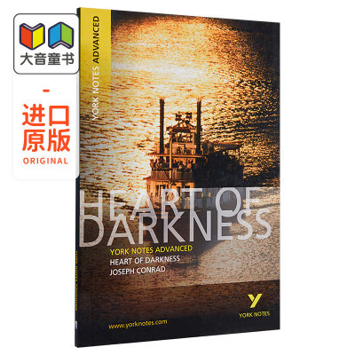 培生 Yorknotes 英语文学教辅笔记 For Advanced Heart of Darkness 黑暗之心 进阶高级学习笔记 英文原版 进口原版教材 Pear