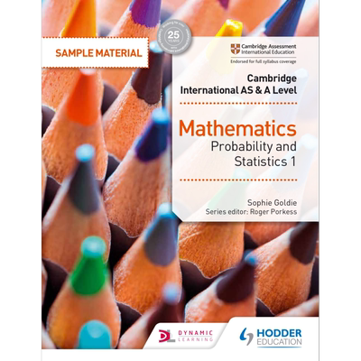 Cambridge International As&Alevel Mathematics Probability&Statistics 1 剑桥国际Alevel考试数学概率与统计1学生 大音