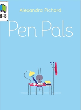 笔友 Pen Pals 英文原版 儿童绘本故事图画书 动物友谊故事书 精装 进口童书读物 4-7岁 Alexandra Pichard 大音
