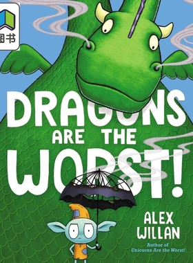 Alex Willan Dragons Are the Worst! 龙是坏坏的 英文原版 进口图书 儿童绘本 故事图画书 搞笑幽默 大音