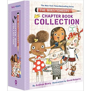 The Questioneers Chapter Book Collection 梦想行动派章节书1-5套装5册 英文原版 进口图书 儿童插图故事图画书 大音