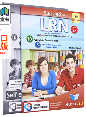 Succeed in LRN CEFR B2 Practice Tests Self-study LRN iESOL考试冲刺宝典 B2等级 模拟测试 备考自学套装 含答案