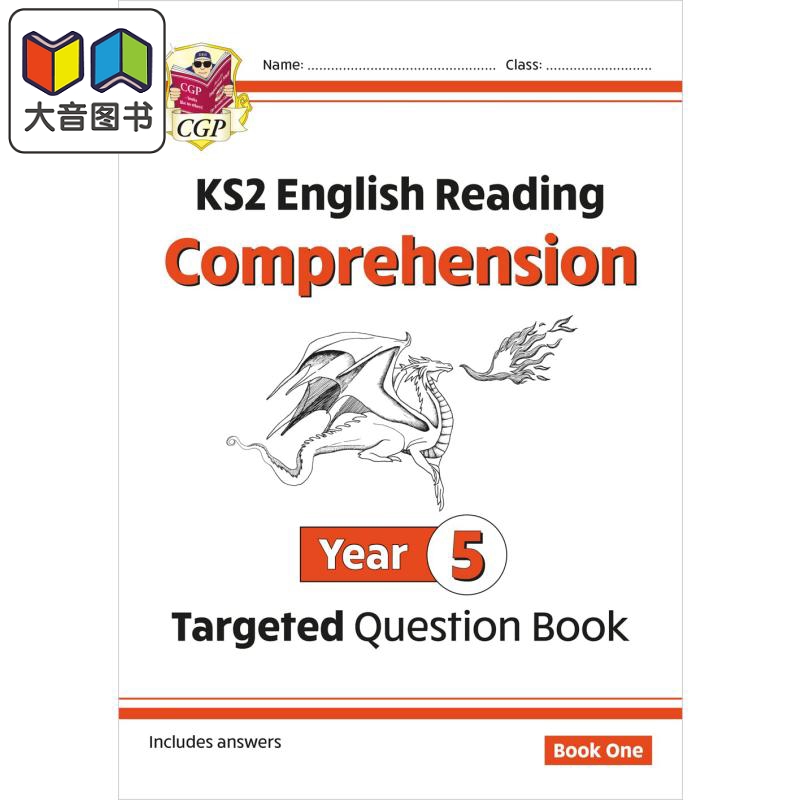 英国原版CGP教辅KS2英语问题书
