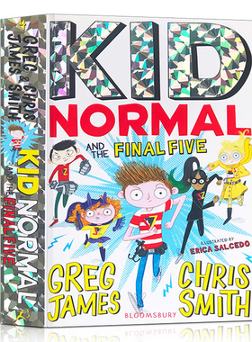 预售 麻瓜小子4 Kid Normal and the Final Five进口英文原版麻瓜小孩章节桥梁书