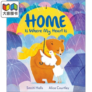 儿童绘本 Home Heart 家在我心归处 图画故事书 进口童书 Where 亲子故事读物 大音 温暖人心 英文原版