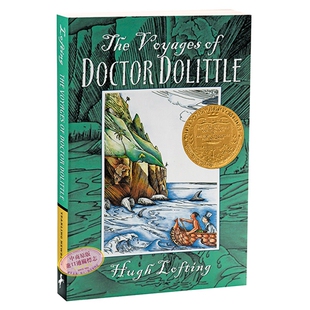 纽伯瑞获奖书单系列 杜利特医生航海记 The Voyages of Doctor Dolittle 英文原版 青少年小说 儿童文学故事书 7-12岁 1923年