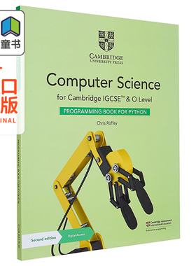 NEW Cambridge IGCSE and O Level Computer Science Programming Book for Python with Digital Access 剑桥科学编程书英文