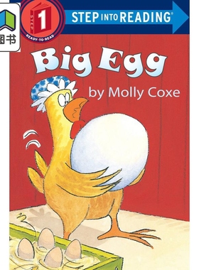 Step into Reading Step 1 Big Egg 兰登阅读进阶1：大大的蛋 英文原版 儿童绘本 分级阅读 Molly Coxe 7-12岁 大音