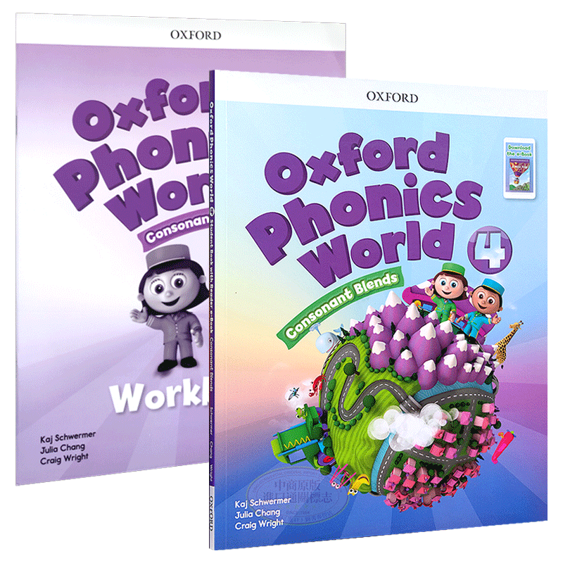 四阶段 OPW Oxford Phonics World Level 4课本练习册 Long Vowels新版牛津少儿英语自然拼读世界英文原版