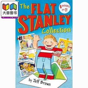 进口 大音 Flat 纸片人史丹利故事合集 儿童小初文学 章节桥梁书 英文原版 Collection Stanley The 史丹利6个故事合集