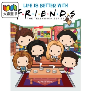 马修派瑞Matthew 老友记英文原版 Life 大音 Friends with 绘本 精装 Perry 钱德勒小钱钱 Better