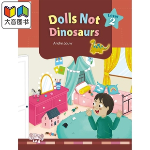 科普阅读实验室：时尚大师 The Reading Lab 2: Dolls Not Dinosaurs (with Caves WebSource) 英文原版  大音
