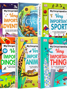 DK Children 我的重点小百科 My Encyclopedia of Very Important 系列 动物  Animals 精装全彩英文原版十万个为什么儿童启蒙认知