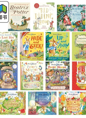 彼得兔Peter Rabbit Beatrix Potter 彼得兔的世界 自然之旅冒险故事手提故事包 比阿特丽克斯波特 英文原版童书 大音