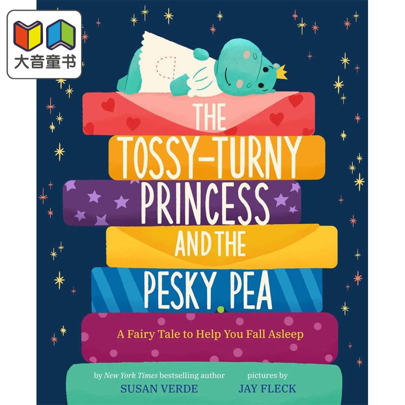 Jay Fleck Tossy‑Turny Princess Pesky Pea Fairy Tale 豌豆公主的番外故事 儿童哄睡绘本童话故事 英文原版