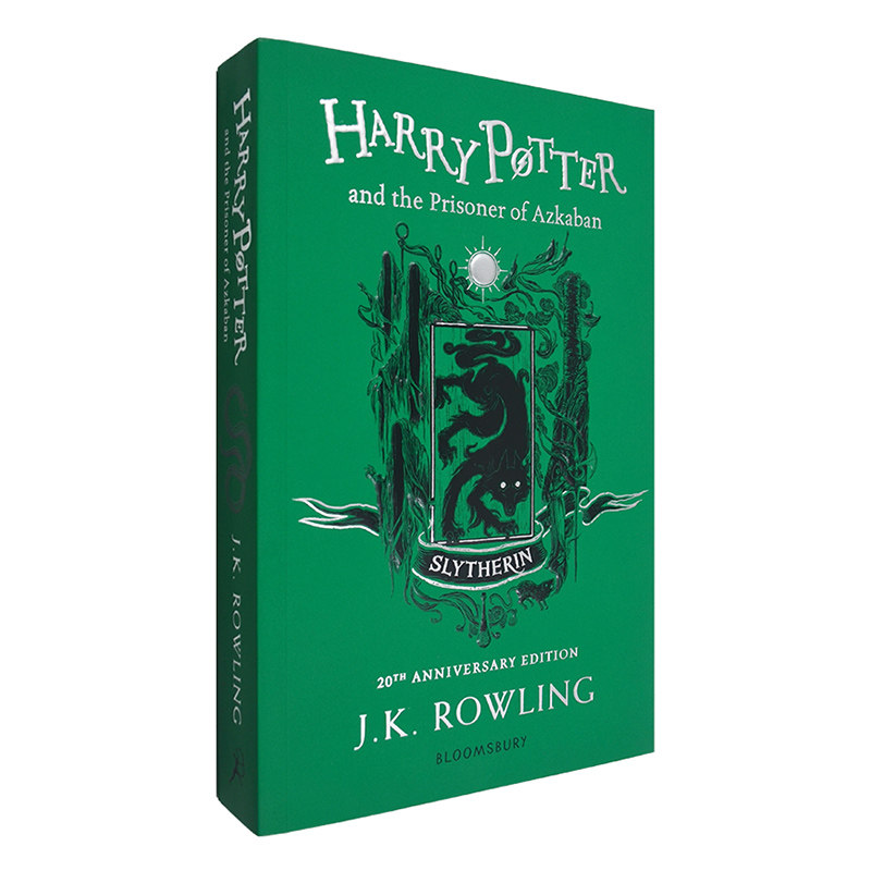 哈利波特3 哈利波特与阿兹卡班的囚徒 斯莱特林学院版平装 英文原版 Harry Potter and the Prisoner of Azkaban 大音