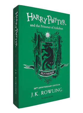 哈利波特3 哈利波特与阿兹卡班的囚徒 斯莱特林学院版平装 英文原版 Harry Potter and the Prisoner of Azkaban 大音