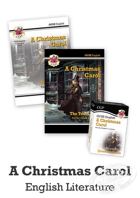 CGP GCSE English Literature A Christmas Carol GCSE英国文学：圣诞颂歌 备考教辅三册 含答案