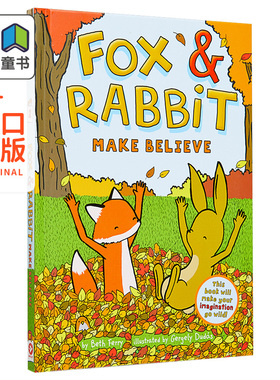 Gergely Dudas 狐狸与兔子2 Fox & Rabbit 2 Make Believe 英文原版小初文学 桥梁漫画图像小说 进口图书故事书 大音