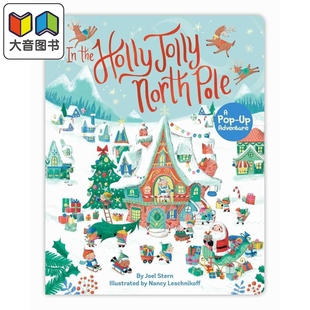 the North 快乐 进口图书 大音 立体书 活动玩具书 Holly 北极 英文原版 Pole Jolly 儿童读物 儿童纸板书绘本