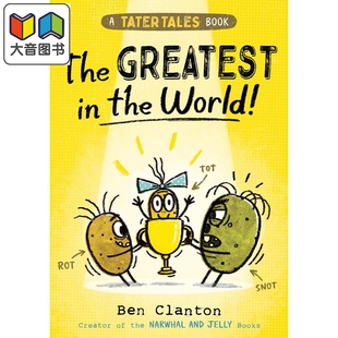 桥梁漫画 大音 儿童幽默漫画故事 Greatest Tales 搞笑图画图像小说读物 the Tater World 英文原版 土豆故事1 The