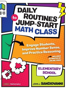 启动数学课的日常程序吸引小学生提高数字意识练习推理Daily Routines to Jump-Start Math Class Elementary Scho 大音
