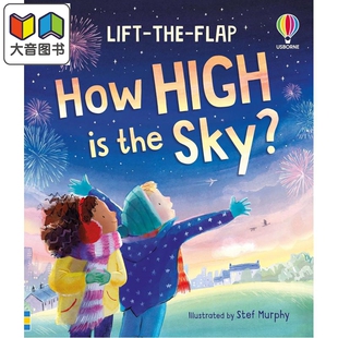 尤斯伯恩翻翻学你问我答低幼启蒙 天空有多高 Very First Questions and Answers How high is the sky 英文原版 大音