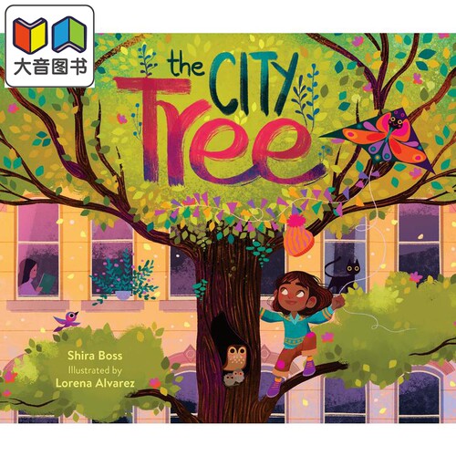 城市里的树 The City Tree 英文原版 儿童绘本 自然环保故事书 童书儿童读物 故事图画书 精装绘本 进口图书 大音