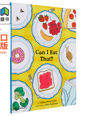 预售 Joshua David Stein 我能吃吗 Can I Eat That 英文原版 进口图书 儿童趣味绘本 食物图画书 4-7岁