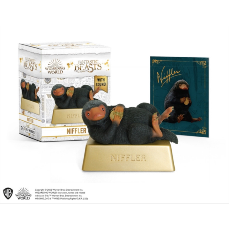 神奇动物在哪里 嗅嗅玩偶 有声摆件 手办 Fantastic Beasts The Niffler With Sounds 英文原版 电影周边 大音