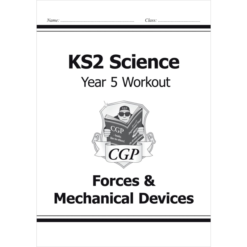 英国CGP KS2 Science Year Five Workout: Forces & Mechanical Devices 大音