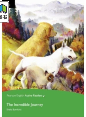 Pearson English active 奇妙之旅The Incredible Journey培生英语分级读物3级 初中-高中 蓝思值620L中心词1200 大音