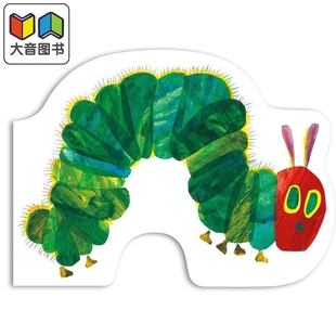 周边故事 about caterpillar All 英文原版 0到3岁 very 早教纸板书 The 大音 hungry 儿童绘本 艾瑞卡尔关于毛毛虫