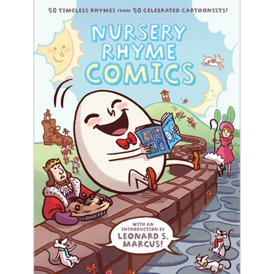 给大人的暗黑童谣漫画 50位漫画家的50首童谣 Nursery Rhyme Comics 50 Timeless Rhymes 英文原版 进口小初文学 大音