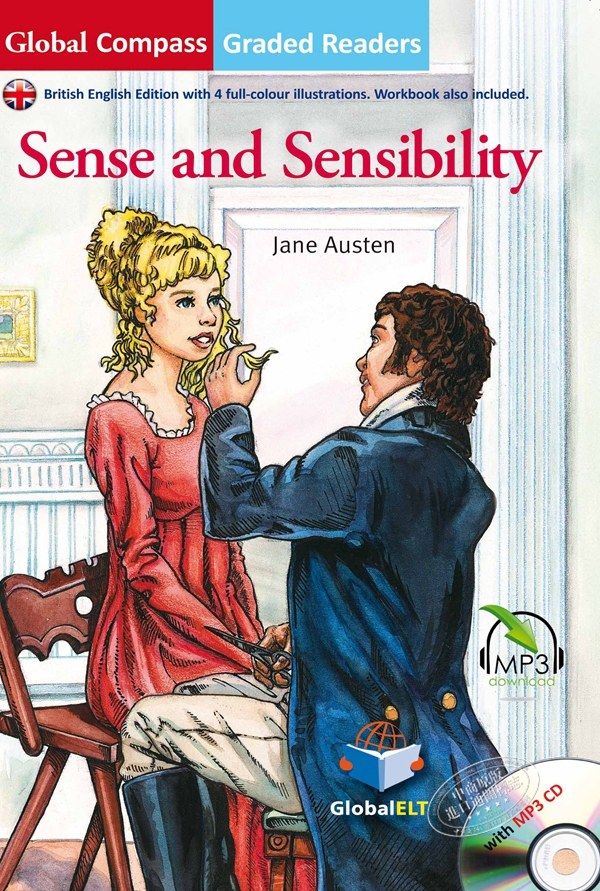 1 sense and sensibility 理智与情感英文原版 附音频cd 英式英语