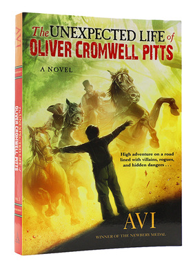 原版进口 The Unexpected Life of Oliver Cromwell Pitts 意外人生冒险小说 学生课外阅读书 提高英文水平 Avi
