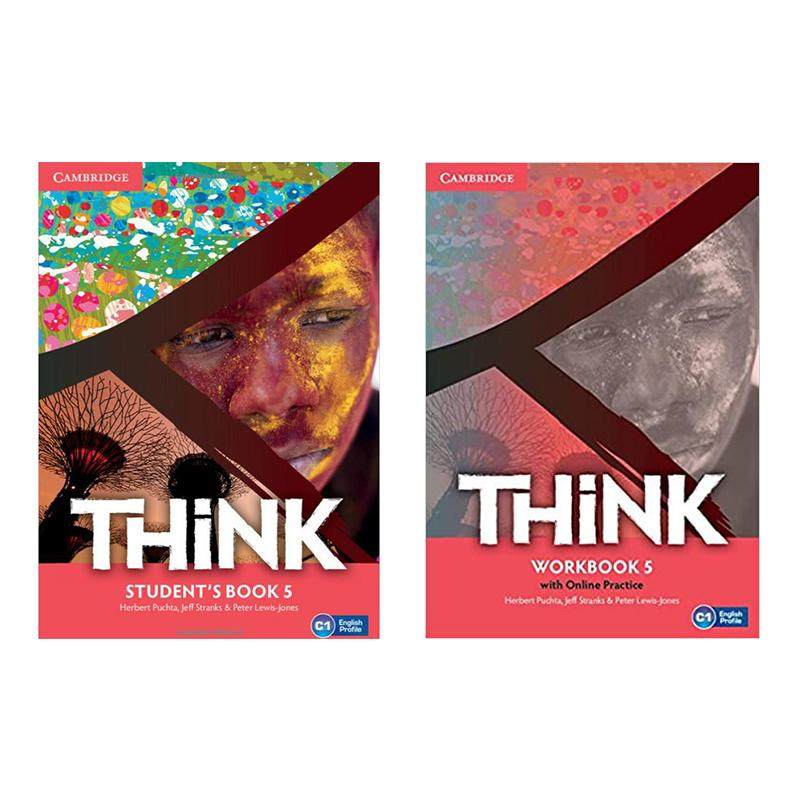 原版进口剑桥少儿英语教材think 五级 think教材 青少年英语培训教材 