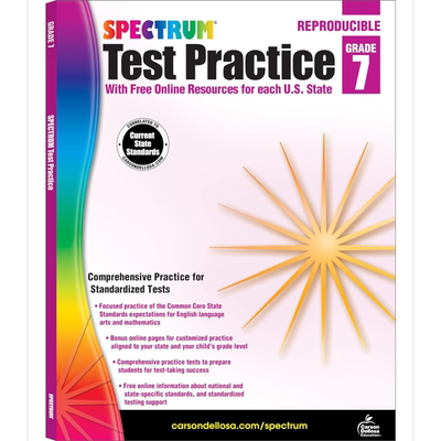 光谱练习册英语测试练习7年级