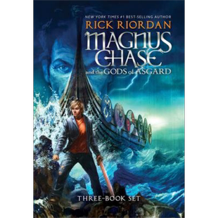 马格纳斯与仙宫之神 3本套装 Magnus Chase and the Gods of Asgard 英文原版 Rick Riordan 波西杰克逊作者 大音