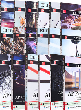 5 STEPS TO A 5 五步速成系列 AP PHYSICS 1 ALGEBRA BASED 2023 物理 1 基于代数的 英文原版 进口原版教材工具书 大音