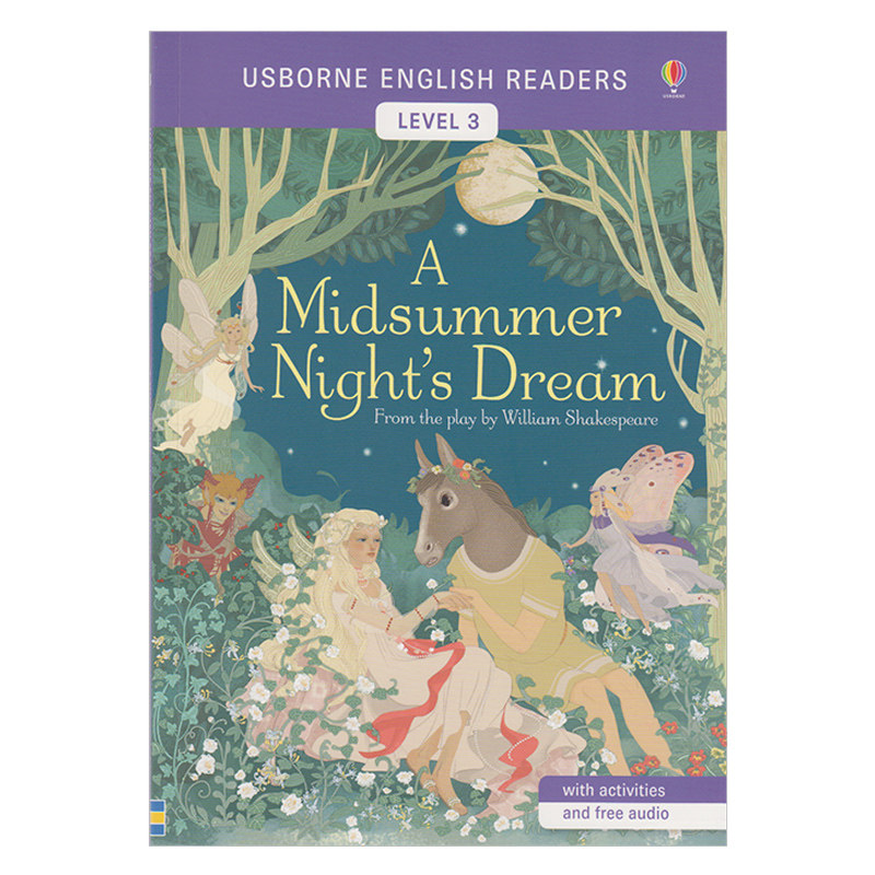 usborne 原版英文 english reading a midsummer nights dream level