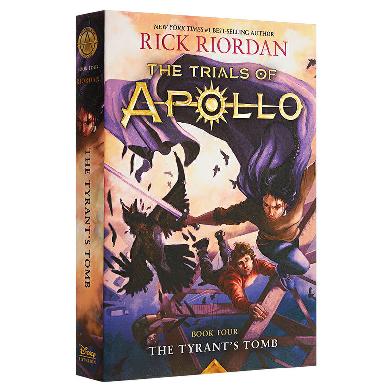 the trials of apollo #4:the tyrants tomb 英文原版 阿波罗的审判4