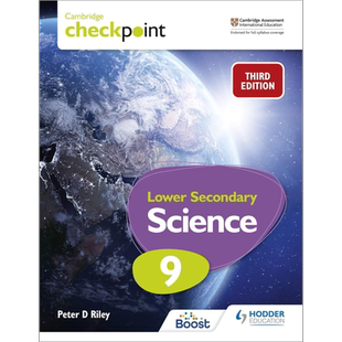 Cambridge Checkpoint Lower Secondary Science Student's Book 9 剑桥初中科学学生书 九年级 大音