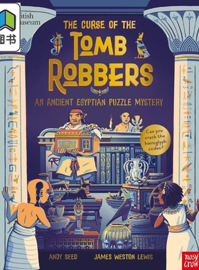 盗墓者的故事The Curse of the Tomb Robbers 英文原版 儿童百科绘本 历史读物 进口儿童读物 知识百科7-10岁 大音